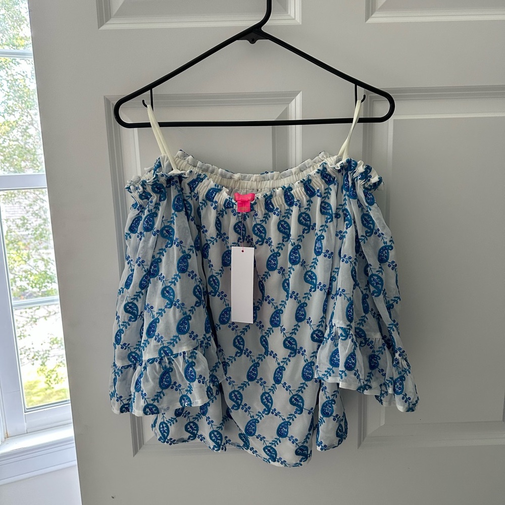 Lilly Pulitzer Ava Off the Shoulder Top